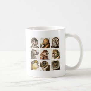 Affe Haupt-COLLAGE - Kaffeetasse