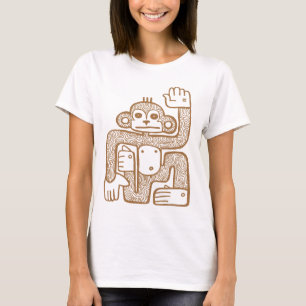 Affe-heller T - Shirt