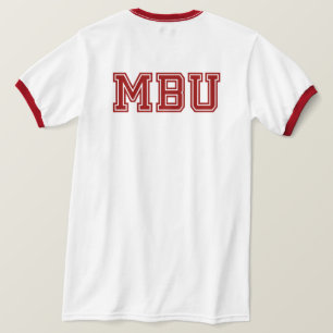 Affe-Hintern-Universität T-Shirt