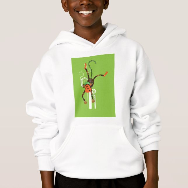 Affe Hoodie (Vorderseite)