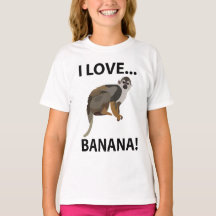 Affe I Liebe Banane Affen Kinder