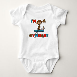 Affe Ich bin ein Turner Baby Strampler