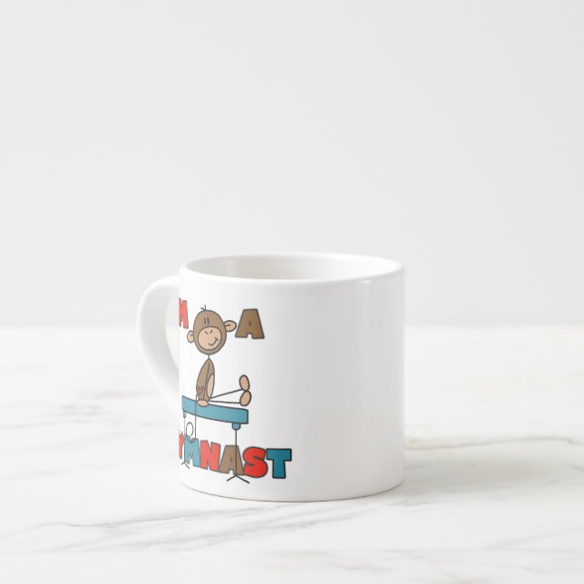 Affe, ich bin ein Turner Espressotasse (Vorderseite Links)