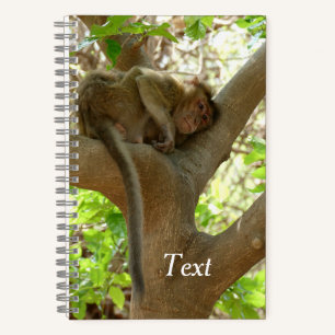 Affe - Ich bin so müde Notizbuch