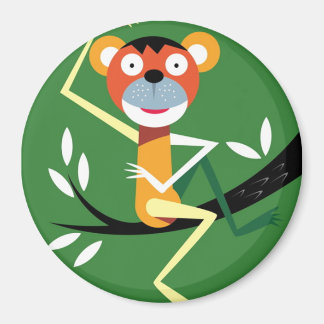 Affe im Baum Magnet