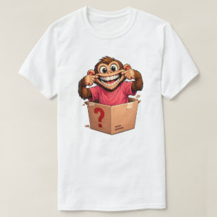 Affe in der Mystery-Box T-Shirt