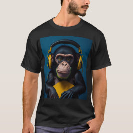 Affe in HEADPHONE T-Shirt