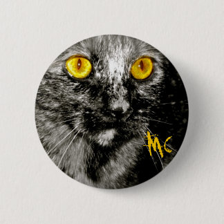 Affe-Katzen-Knopf Button