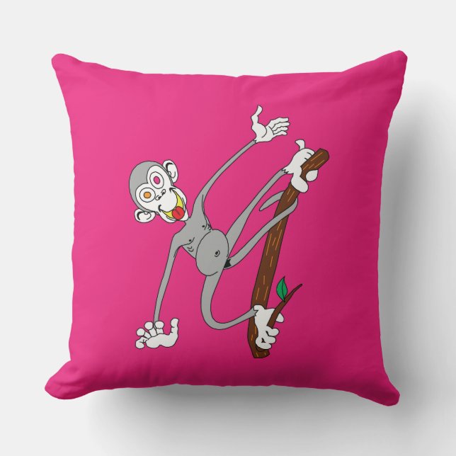 Affe Kissen (Vorderseite)