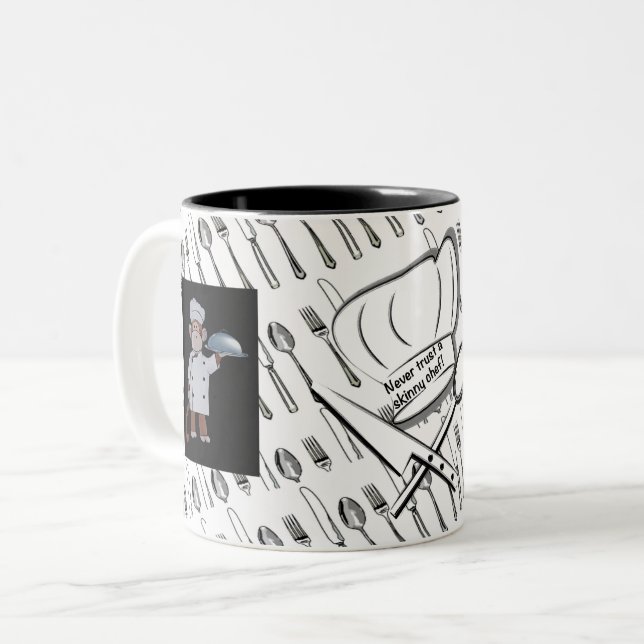 Affe Koch Tasse (Vorderseite Links)