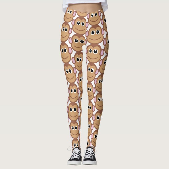 Affe-Leggings Leggings (Vorderseite)