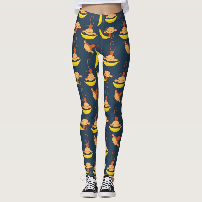 Affe-Leggings Leggings (Vorderseite)