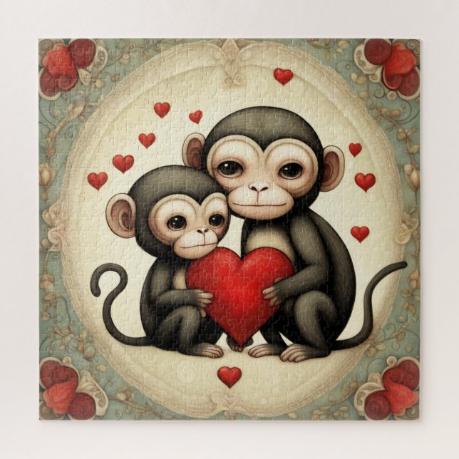 Affe Liebe (Vertikal)