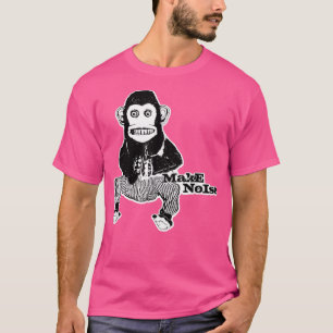 AFFE MACHT LÄRM 1970er Spielzeug Schlagt Becken T-Shirt