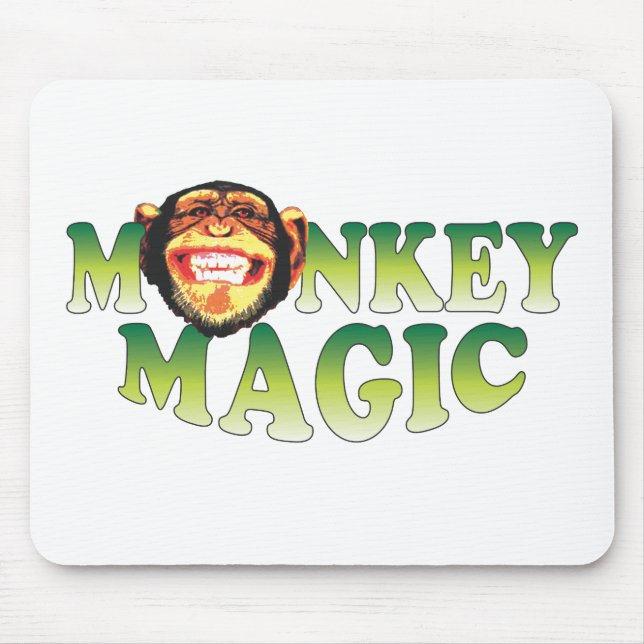 Affe-Magie Mousepad (Vorne)