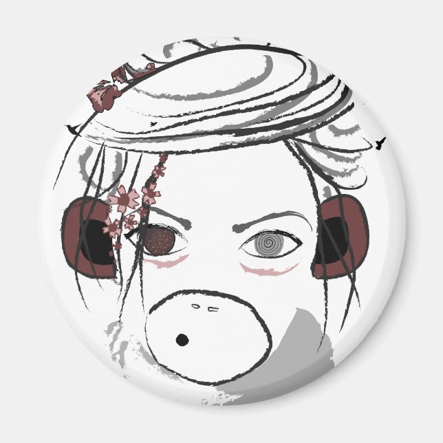 Affe. Magnet (Vorne)