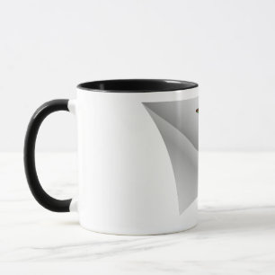 Affe mit Banane unter dem Pflaster Tasse