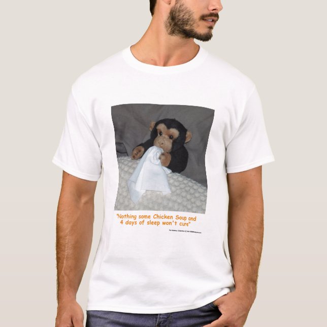 Affe mit Kälte T-Shirt (Vorderseite)