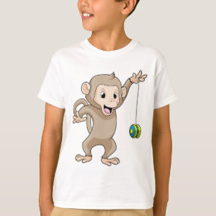 Affe mit Yo-yo T-Shirt
