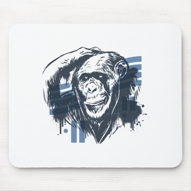 Affe Mousepad (Vorne)