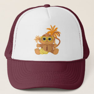 Affe Nerd Truckerkappe