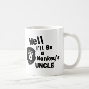 Affe-Onkel Kaffeetasse