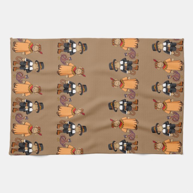 Affe/Pilgris/Inder/Türkei Küchentücher (Horizontal)