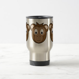 Affe-Reise-Tasse Reisebecher