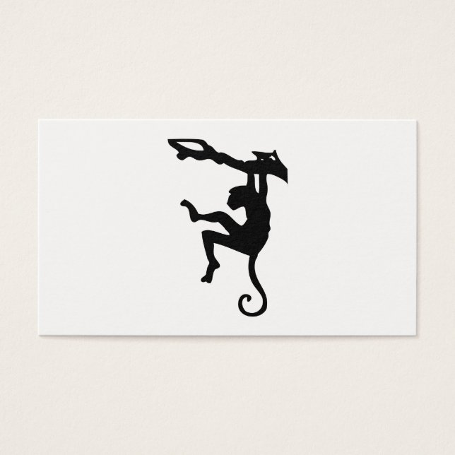 Affe Silhouette (Vorderseite)