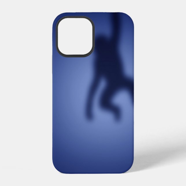 Affe Silhouette Case-Mate iPhone Fall 12 Hülle (Rückseite)