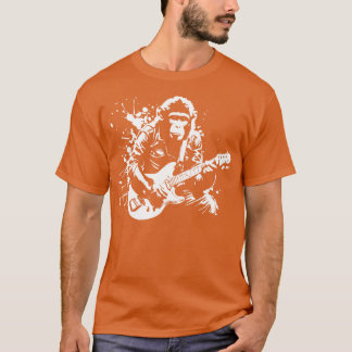 Affe spielt Gitarre T-Shirt