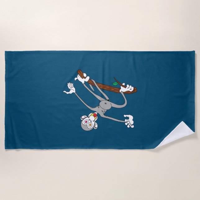 Affe Strandtuch (Vorderseite)
