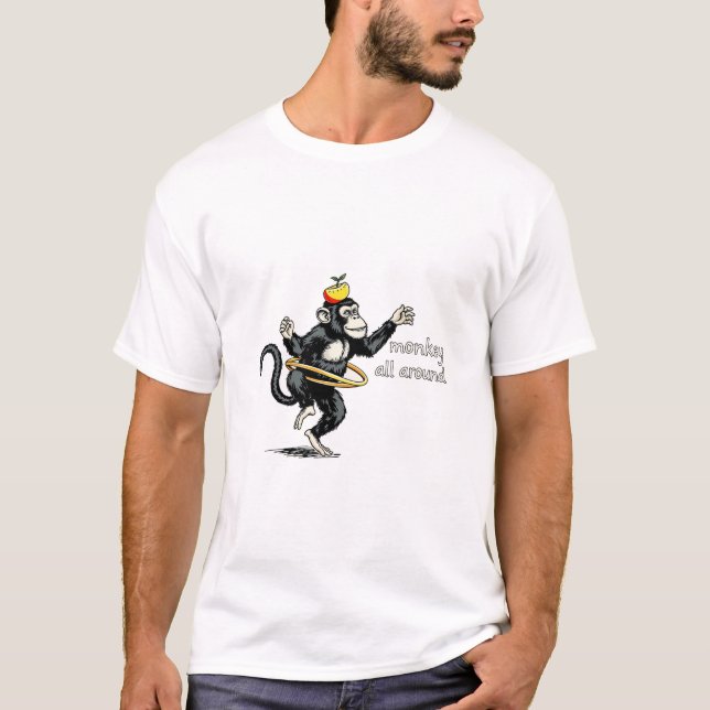 Affe T-Shirt (Vorderseite)
