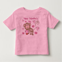Affe-T - Shirt des Valentines des
