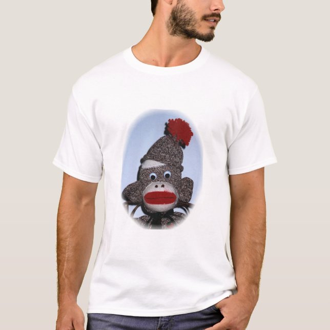 Affe-Tassen-Schuss, Junge T-Shirt (Vorderseite)