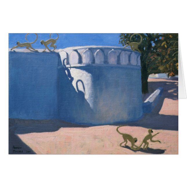 Affe-Tempel Indien 2000 (Vorderseite (Horizontal))