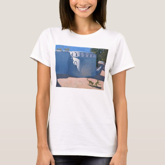 Affe-Tempel Indien 2000 T-Shirt (Vorderseite)