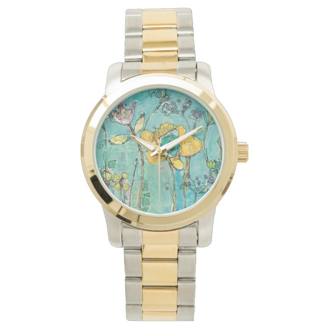 Affe und Mommy Armbanduhr (Vorderseite)