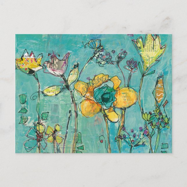 Affe und Mommy Postkarte (Vorderseite)