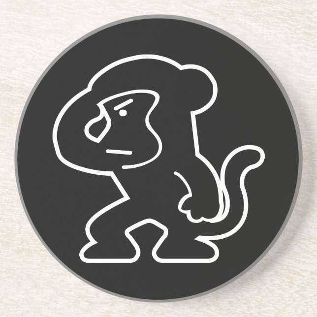 Affe Untersetzer (Vorne)