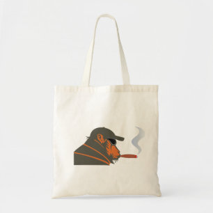 Affe Zigarre ape cigar Tragetasche