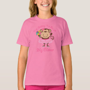 Affe-zukünftige große Schwester T-Shirt