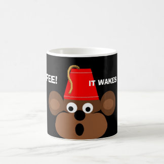 Affegesicht, KAFFEE! , WECKT ER MEINEN AFFEN OBEN! Kaffeetasse