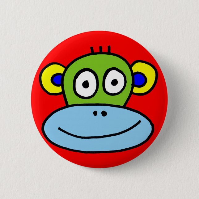 Affeknopf Button (Vorderseite)