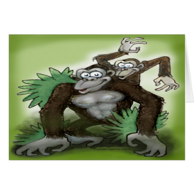 Affen (Vorderseite (Horizontal))