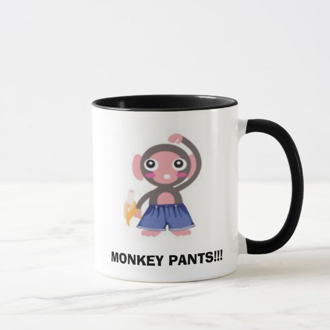 Affen, AFFE-HOSEN!!! Tasse (Rechts)