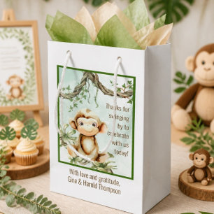 Affen-Baby-Party-Mitgebs-Tasche Kleine Geschenktüte