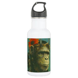 Affen-Demowasser-Flasche Edelstahlflasche