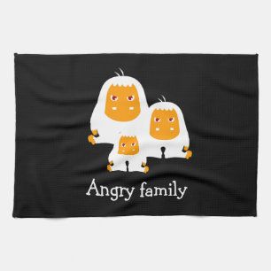 Affen der Angrasfamilie entwerfen T - Shirt Bath M Geschirrtuch