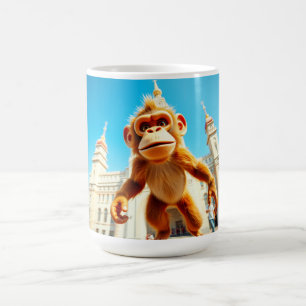 Affen-Design Kaffeetasse